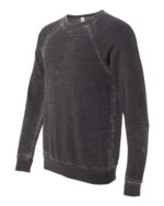 Unisex Sponge Fleece Raglan Crewneck Sweatshirt - Image 18