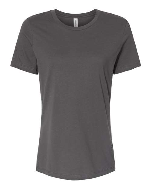 Women’s Relaxed Jersey Tee — Asphalt (front) Women’s Relaxed Jersey Tee