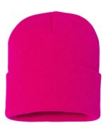 12" Solid Cuffed Beanie - Image 41