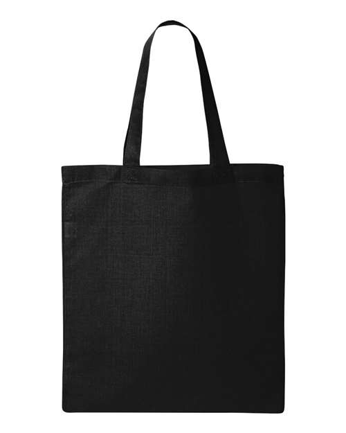Economical Tote — Black (front) Economical Tote