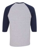 Unisex Heavy Cotton™ Raglan Three-Quarter Sleeve T-Shirt - Image 6
