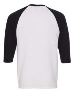 Unisex Heavy Cotton™ Raglan Three-Quarter Sleeve T-Shirt - Image 14