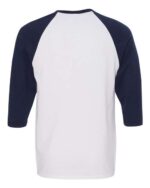 Unisex Heavy Cotton™ Raglan Three-Quarter Sleeve T-Shirt - Image 17