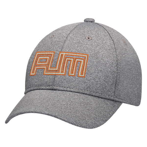 Polyester Heather 6 Panel Constructed Full Fit