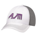 Polycotton / Polyester Heather 6 Panel Constructed Full Fit