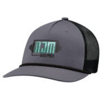 Polycotton / Polyester Mesh 5 Panel Constructed Pro Round Five (Mesh Back)