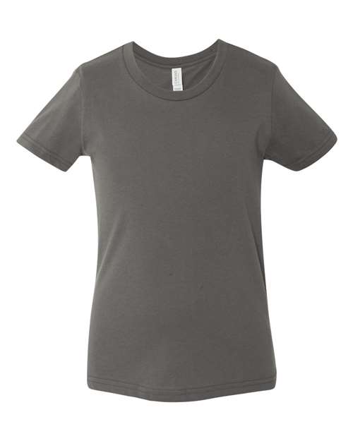Youth Jersey Tee — Asphalt (front) Youth Jersey Tee