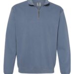 Unisex Garment-Dyed Quarter-Zip Sweatshirt