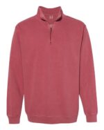 Unisex Garment-Dyed Quarter-Zip Sweatshirt - Image 3