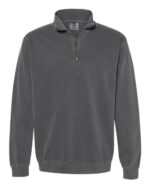 Unisex Garment-Dyed Quarter-Zip Sweatshirt - Image 7