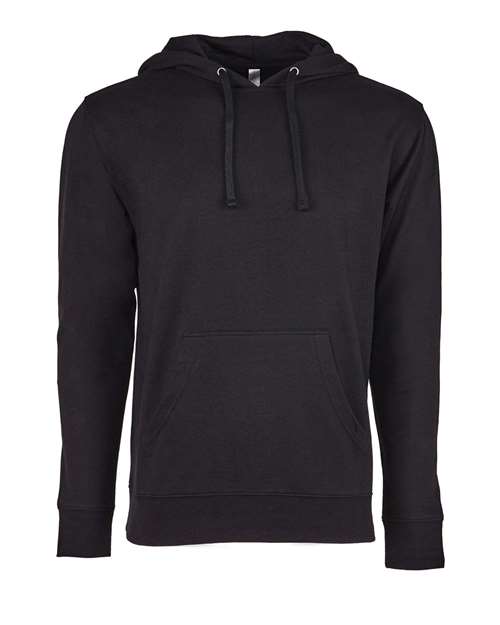 Unisex Laguna Hoodie Sweatshirt — Black/ Black (front) Unisex Laguna Hoodie Sweatshirt