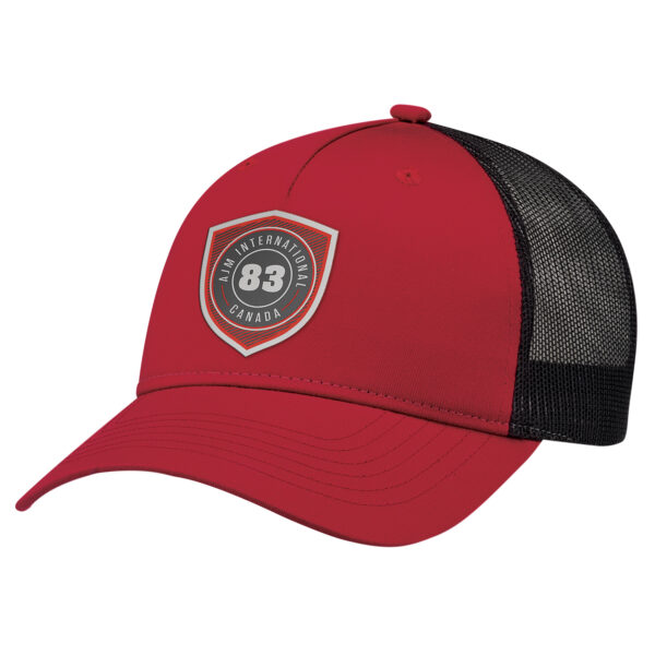 Polycotton / Polyester Mesh 5 Panel Constructed Full Fit Five (Mesh Back)
