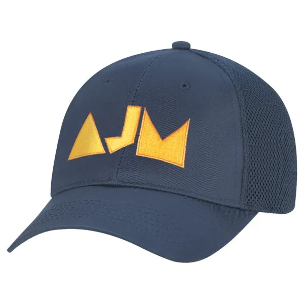 Polycotton / Polyester Honeycomb Mesh 6 Panel Constructed Contour (Mesh Back, Adjust A Fit)