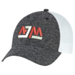 Polyester Marl / Soft Polyester Mesh 6 Panel Constructed Full Fit (Mesh Back)