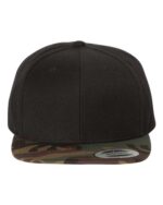 Premium Flat Bill Snapback Cap - Image 3
