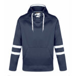 Adult Pullover Hockey Lace Hooded Sweatshirt - Image 4