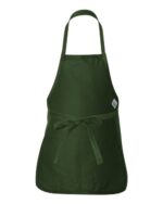 Full-Length Apron with Pouch Pocket - Image 4