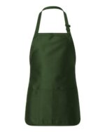 Full-Length Apron with Pouch Pocket - Image 3