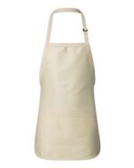 Full-Length Apron with Pouch Pocket - Image 5