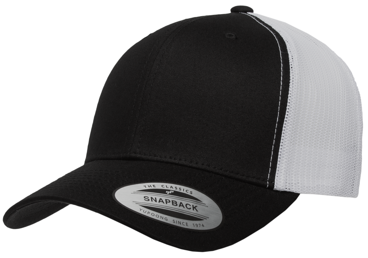 YP Classic Retro Trucker Cap 2-Tone - Image 2