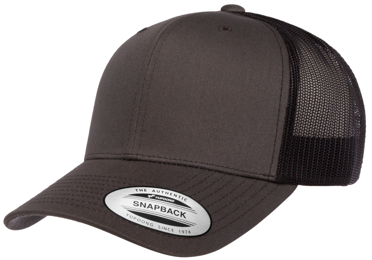 YP Classic Retro Trucker Cap 2-Tone - Image 6