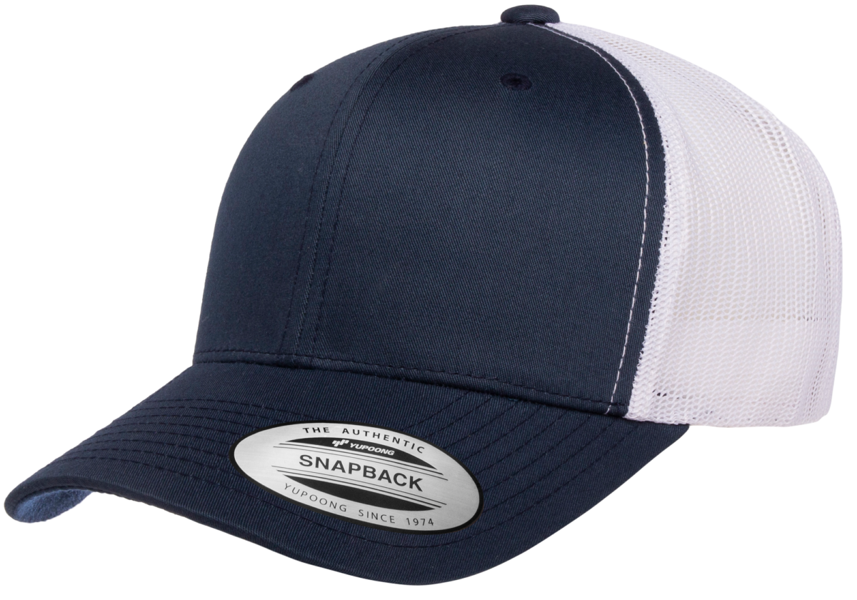 YP Classic Retro Trucker Cap 2-Tone - Image 3