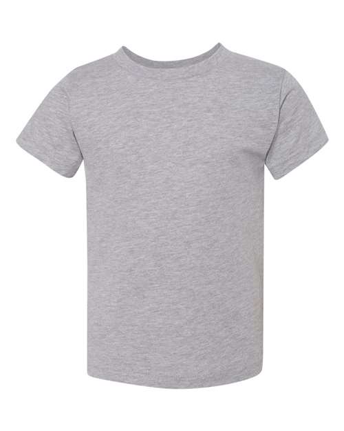 Toddler Jersey Tee — Athletic Heather (front) Toddler Jersey Tee - Image 1