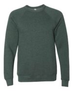 Unisex Sponge Fleece Raglan Crewneck Sweatshirt - Image 27