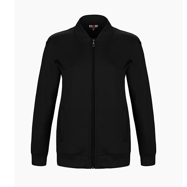 Ladies Full Zip Polyester Sweatshirt
