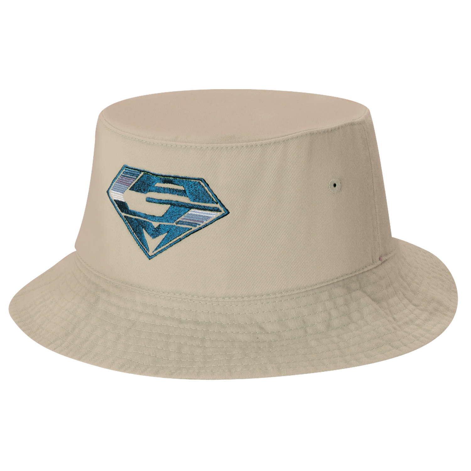 Regular Dyed, Garment Washed Cotton Drill Deluxe Bucket Style (Fitted, Youth) 7 5 cm Crown height 5 5 cm Brim with 8 rows of stitching Regular Dyed, Garment Washed Cotton Drill Deluxe Bucket Style (Fitted, Youth)