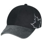 Weathered Polycotton / Heavyweight Brushed Cotton Drill 6 Panel Constructed Contour (Canada)