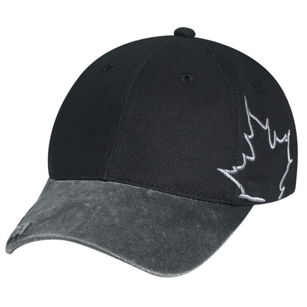Weathered Polycotton / Heavyweight Brushed Cotton Drill 6 Panel Constructed Contour (Canada)