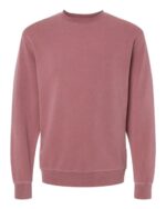 Unisex Midweight Pigment-Dyed Crewneck Sweatshirt - Image 7
