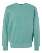 Unisex Midweight Pigment-Dyed Crewneck Sweatshirt - Image 9