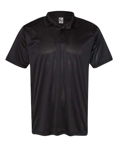 Men’s Utility Polo — Black (front) Men’s Utility Polo