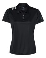 Adidas A325 Women's 3-Stripes Shoulder Polo