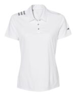 Adidas A325 Women's 3-Stripes Shoulder Polo - Image 5
