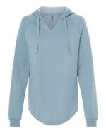 Women’s Lightweight California Wave Wash Hooded Sweatshirt - Image 5