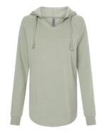 Women’s Lightweight California Wave Wash Hooded Sweatshirt - Image 7