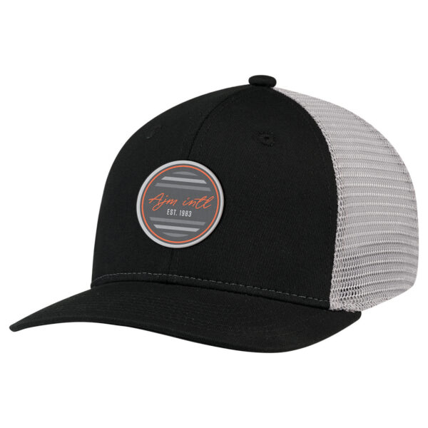 Deluxe Chino Twill / Flexible Polyester Mesh 6 Panel Constructed Pro Round (Mesh Back, Deluxe Fit)
