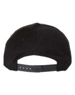 Premium Five-Panel Curved Bill Snapback Cap - Image 2