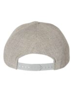 Premium Five-Panel Curved Bill Snapback Cap - Image 4