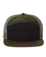 Richardson 168 Seven-Panel Trucker Cap - Image 3
