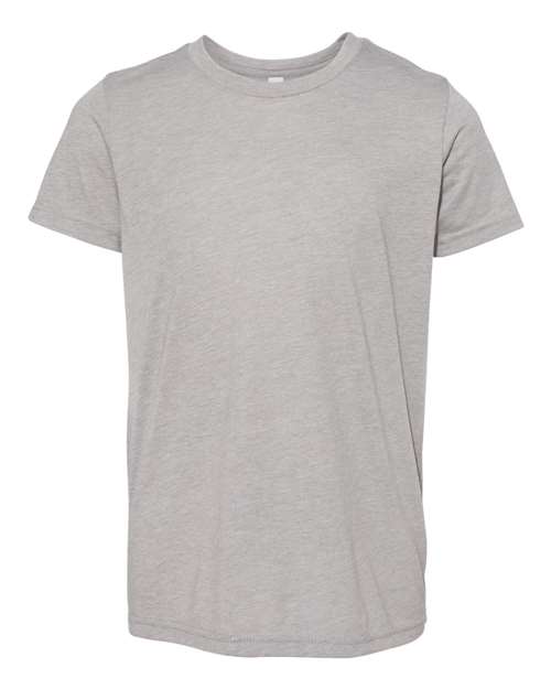 Youth Triblend Tee — Athletic Grey Triblend (front) Youth Triblend Tee