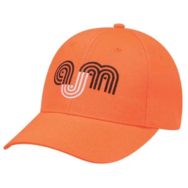 Polyester 6 Panel Constructed Contour