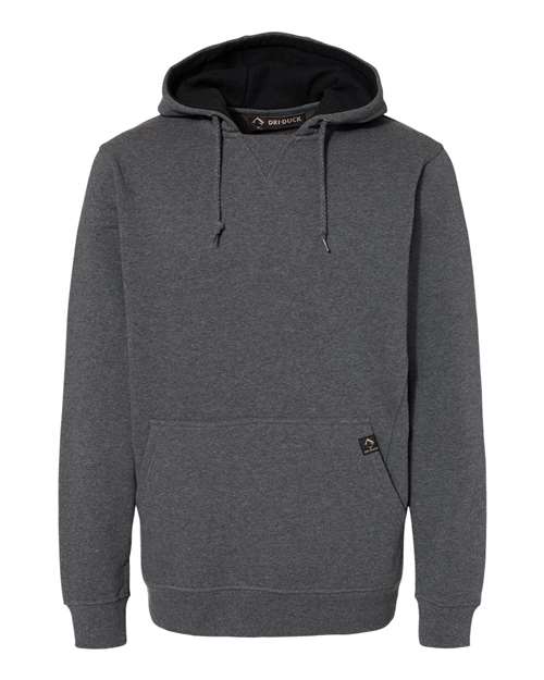 Men’s Woodland Fleece Hooded Pullover — Dark Oxford (front) Men’s Woodland Fleece Hooded Pullover