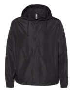 Unisex Lightweight Quarter-Zip Windbreaker Pullover Jacket