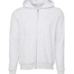 Unisex Sponge Fleece Full Zip Hoodie Sweatshirt