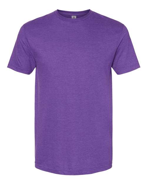 Unisex Softstyle® CVC T-Shirt — Amethyst (front) Unisex Softstyle® CVC T-Shirt - Image 1