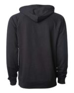 Unisex Icon Lightweight Loopback Terry Hooded Sweatshirt - Image 4